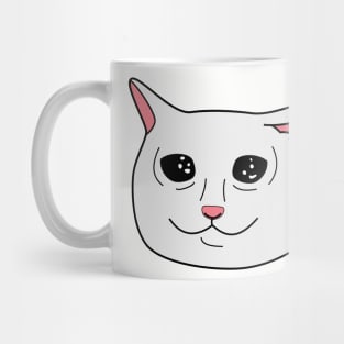Crying Cat Meme Mug